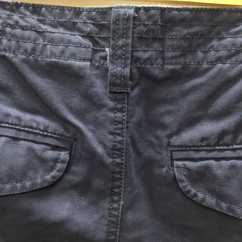 トミーヒルフィガー TOMMY HILFIGER パンツ ワークパンツ、ペインターパンツ 32インチ 無地 紺 / ネイビー /  メンズ USED 古着 中古 10110593