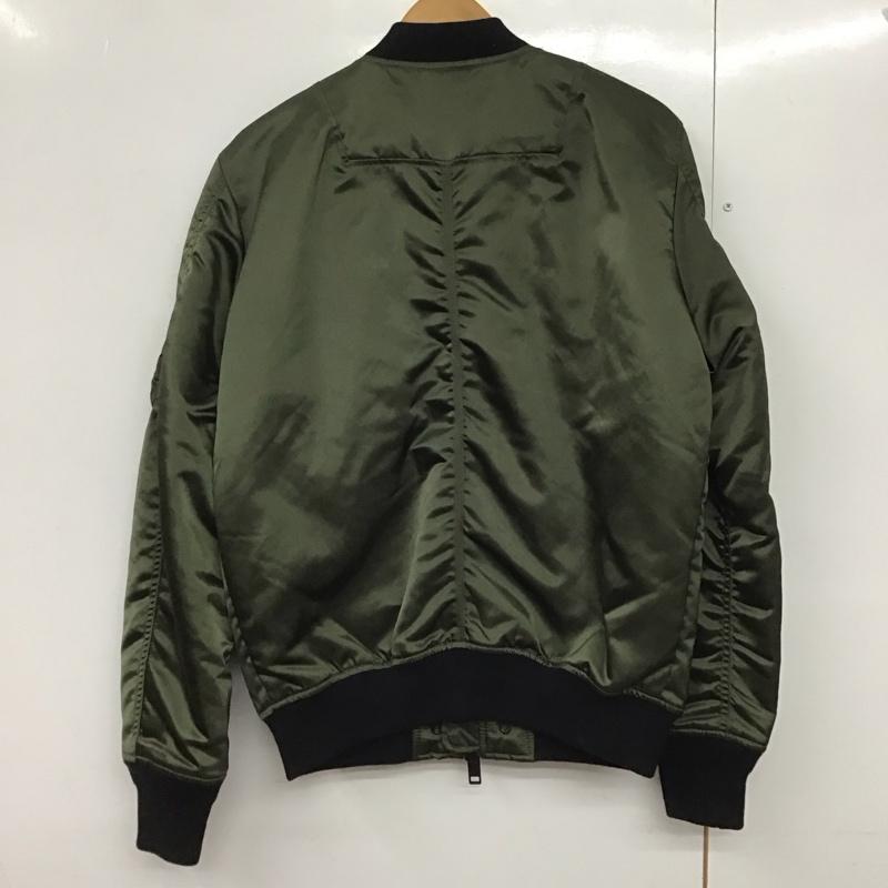 ディーゼル DIESEL ジャケット、上着 ジャンパー、ブルゾン ジップアップジャケット ナイロンジャケット アウター S 無地 カーキ / カーキ /  メンズ USED 古着 中古 10140734