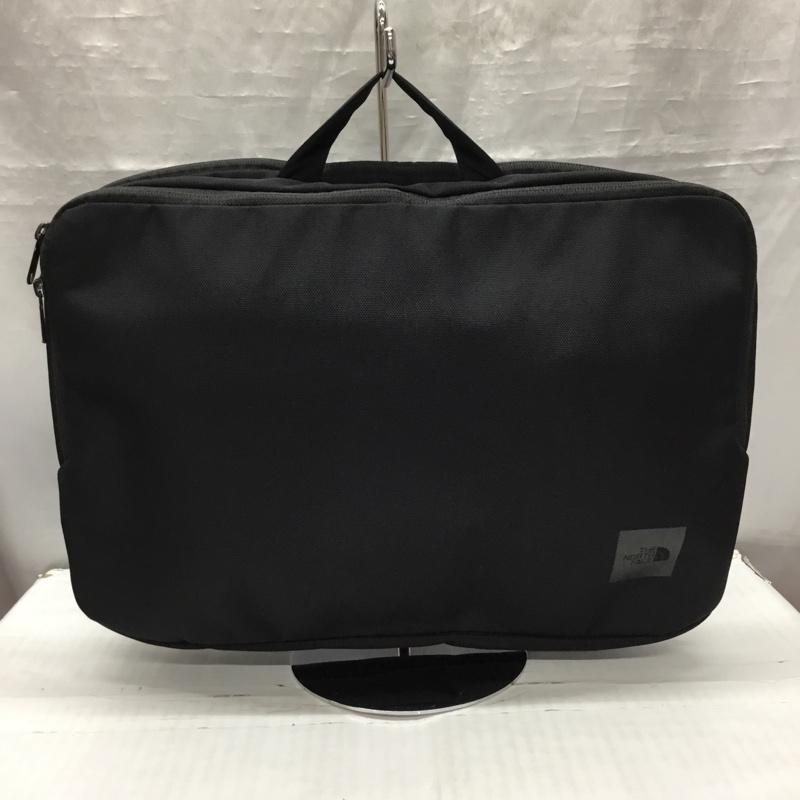 ザノースフェイス THE NORTH FACE ブリーフケース、書類かばん ブリーフケース、書類かばん NM81806 Shuttle Laptop 15inch PCブリーフケース ロゴ、文字 黒 / ブラック /  メンズ USED 古着 中古 10120562