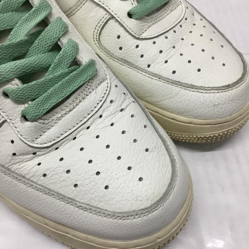 ナイキ NIKE スニーカー スニーカー DO9785-100 AIR FORCE 1 07 PRM VNTG 29cm 29.0cm ロゴ、文字 アイボリー / アイボリー / X 薄緑 / ライトグリーン /  メンズ USED 古着 中古 10116999