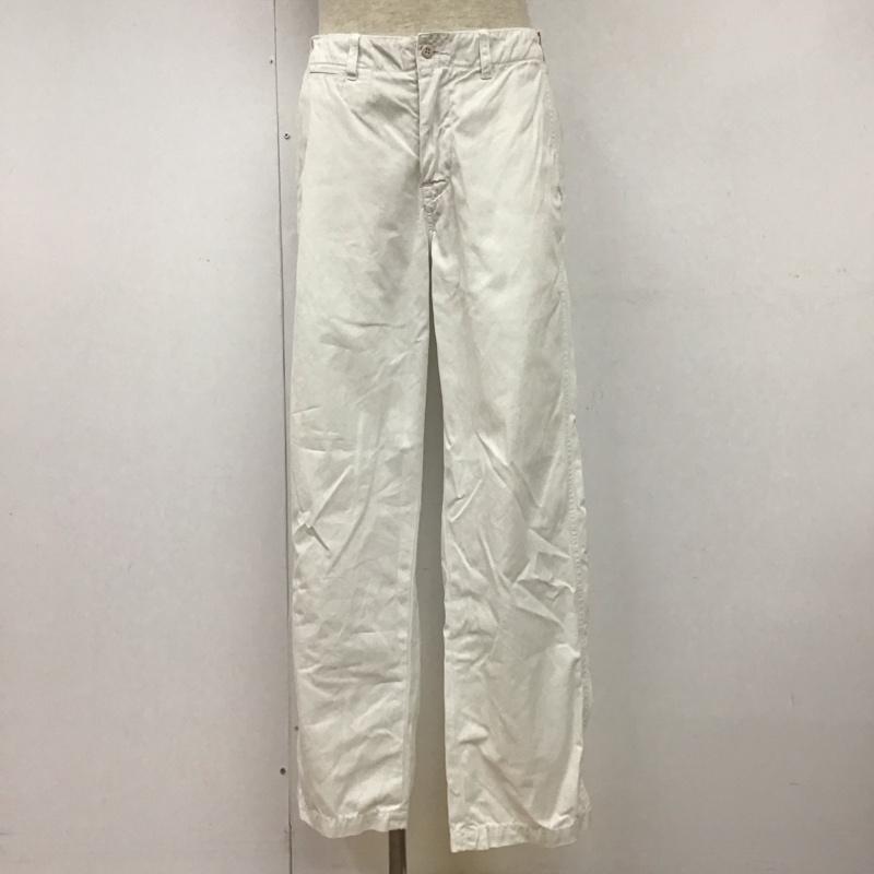ポロバイラルフローレン Polo by RALPH LAUREN パンツ チノパン チノ 30インチ 無地 白 / ホワイト /  メンズ USED 古着 中古 10110345