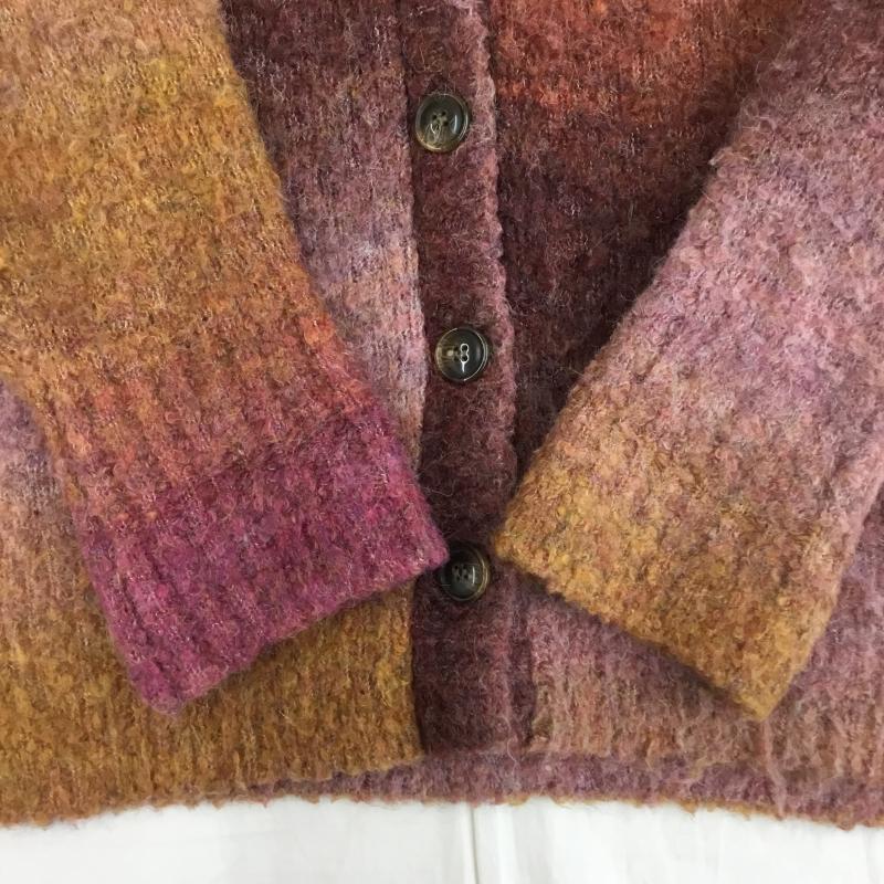 ローリーズファーム LOWRYS FARM カーディガン 長袖 LF622237CF FREE グラデーション マルチカラー / マルチカラー /  レディース USED 古着 中古 10142530