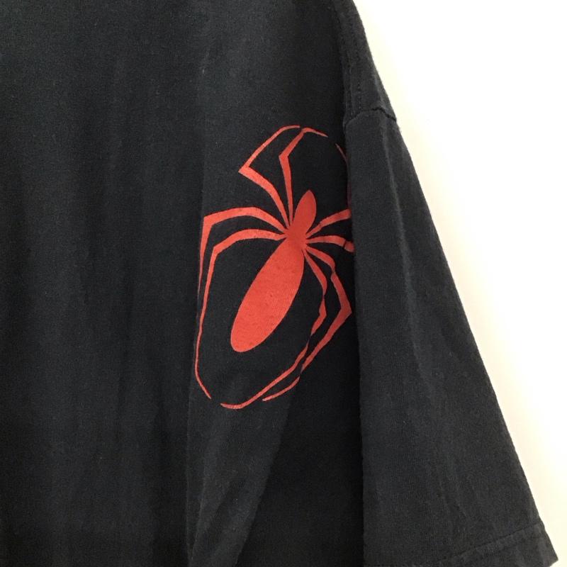 古着 USED Tシャツ 半袖 半袖カットソー プリントTシャツ クルーネックカットソー XL プリント 黒 / ブラック /  メンズ USED 古着 中古 10129821