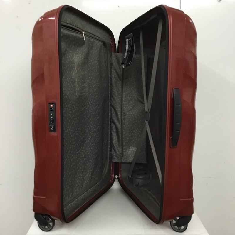 サムソナイト Samsonite スーツケース、トランク スーツケース、トランク 73351 コスモライト COSMOLITE 94L 箱有 ロゴ、文字 赤 / レッド /  メンズ USED 古着 中古 10128356