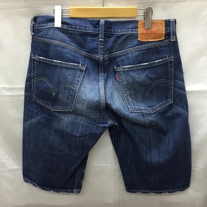 リーバイストラウスアンドコー Levi Strauss & co. パンツ ショートパンツ ショートパンツ ハーフパンツ カジュアルパンツ デニムパンツ 34 無地 インディゴ / インディゴ /  メンズ USED 古着 中古 10108785
