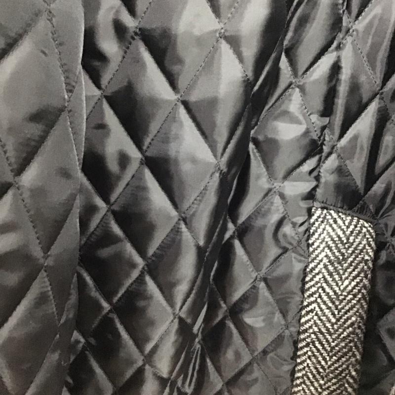 ギャングスタービル GANGSTERVILLE ジャケット、上着 ジャケット、ブレザー ロングコート カラージャケット アウター M 総柄 黒 / ブラック / X 灰 / グレー /  メンズ USED 古着 中古 10141778