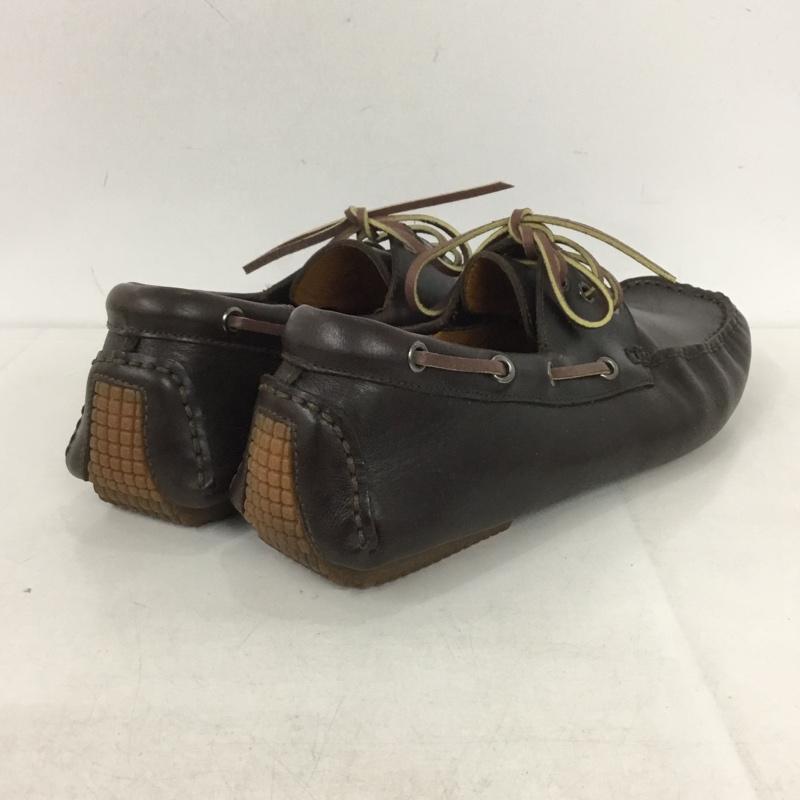 古着 USED カジュアルシューズ カジュアルシューズ B RUE REGAL CORP デッキシューズ LL LL 無地 ダークブラウン / ダークブラウン /  メンズ USED 古着 中古 10141038