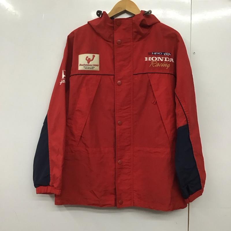 古着 USED ジャケット、上着 ジャケット、ブレザー ジップアップジャケット ナイロンジャケット アウター 古着 ロゴ、文字 赤 / レッド /  メンズ USED 古着 中古 10145363