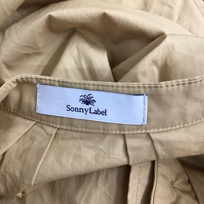 サニーレーベル Sonny Label ワンピース ロングスカート 半袖ロングワンピース フレアスカート 切り替えワンピース FREE 無地 ベージュ / ベージュ /  レディース USED 古着 中古 10115172