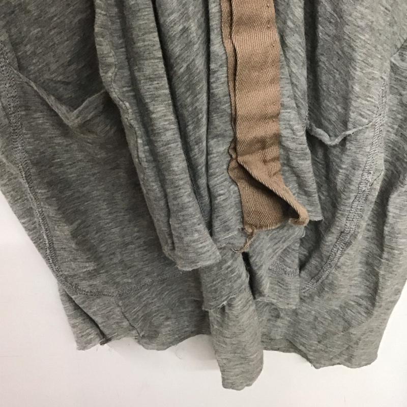 カラー kolor カーディガン 長袖 長袖カーディガン 前ボタン 2 無地 灰 / グレー /  メンズ USED 古着 中古 10144881