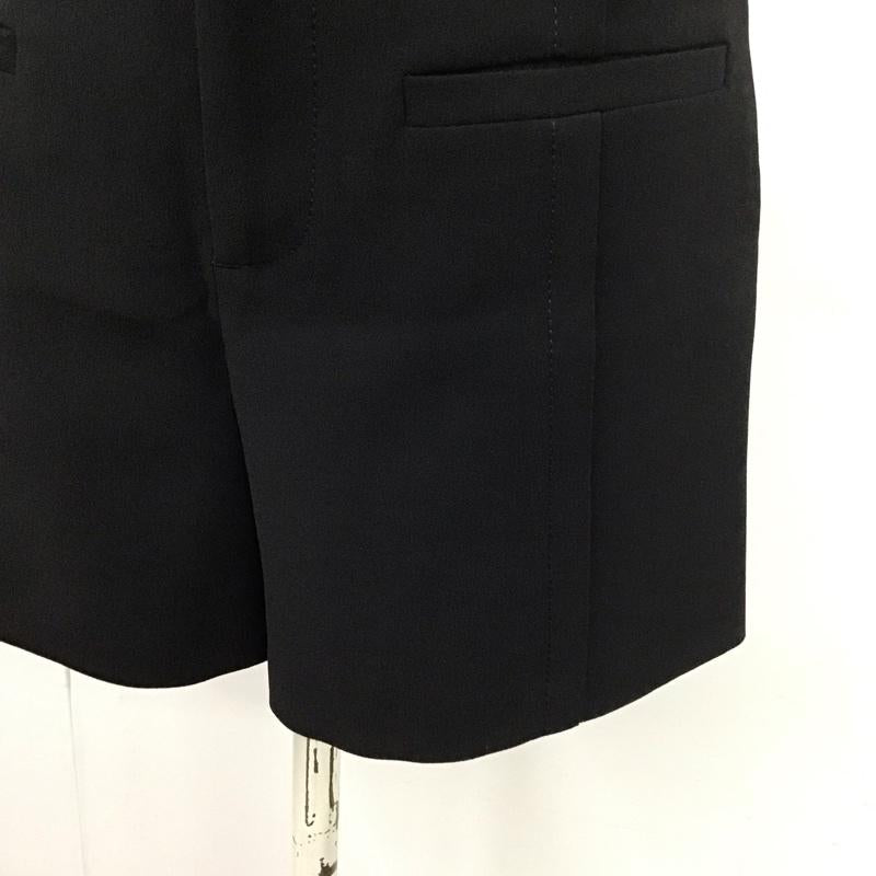 ザラ ZARA パンツ ショートパンツ 2417 324 800 ハイライズ ハイウエスト S 無地 黒 / ブラック /  レディース USED 古着 中古 10113491