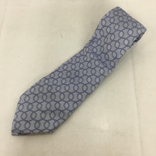 グッチ GUCCI ネクタイ ネクタイ シルク 総柄 水色 / ライトブルー /  メンズ USED 古着 中古 10138635