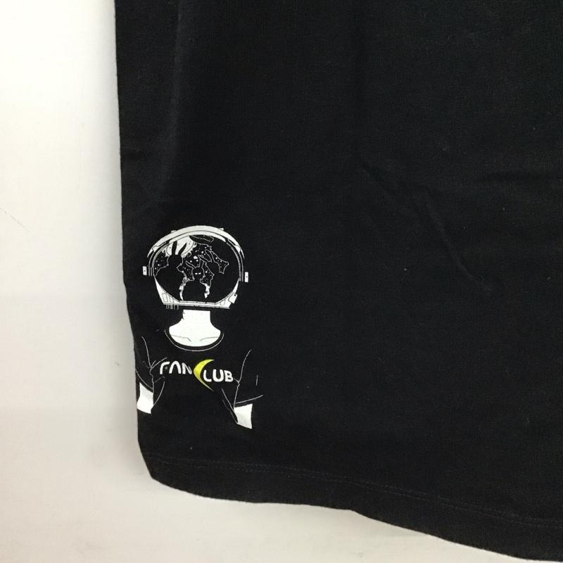 グラニフ graniph Tシャツ 半袖 半袖カットソー プリントTシャツ クルーネックカットソー L プリント 黒 / ブラック /  メンズ USED 古着 中古 10150925