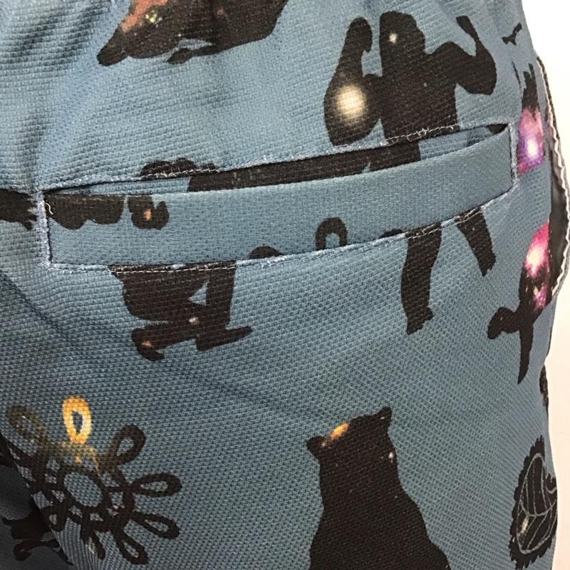 ゴースローキャラバン go slow caravan パンツ ショートパンツ ハーフパンツ ショートパンツ カジュアルパンツ 3 プリント マルチカラー / マルチカラー /  メンズ USED 古着 中古 10115353