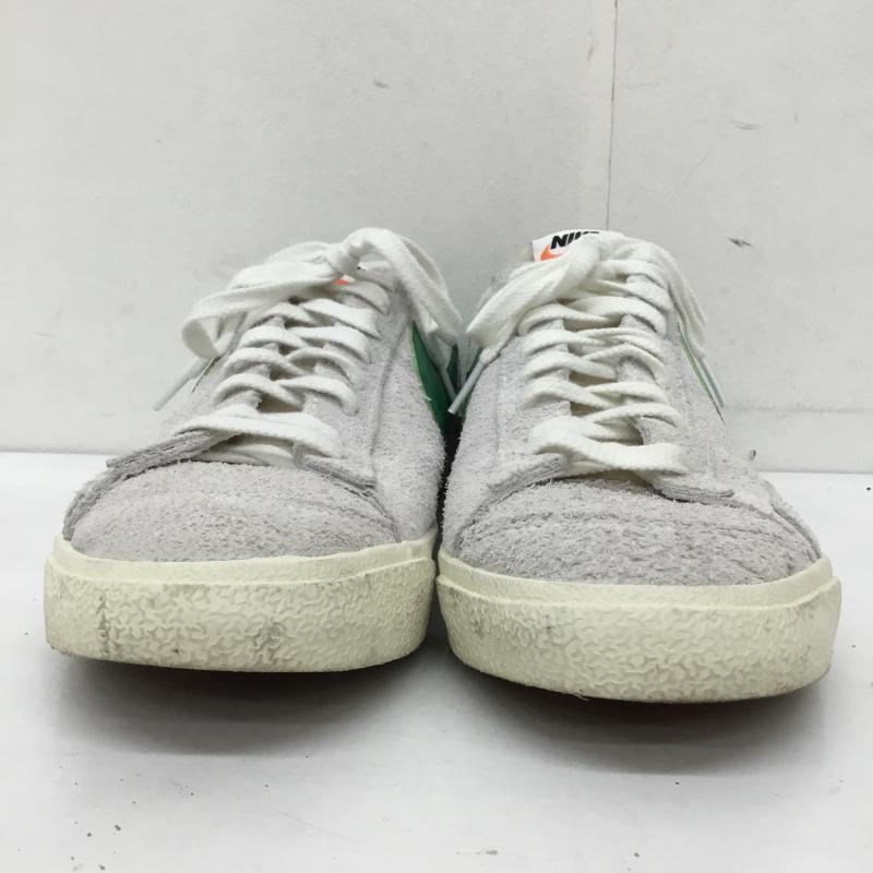 ナイキ NIKE スニーカー スニーカー HF3158-101 Blazer Low  77 Premium 28.0cm ロゴ、文字 灰 / グレー / X 緑 / グリーン /  メンズ USED 古着 中古 10144469