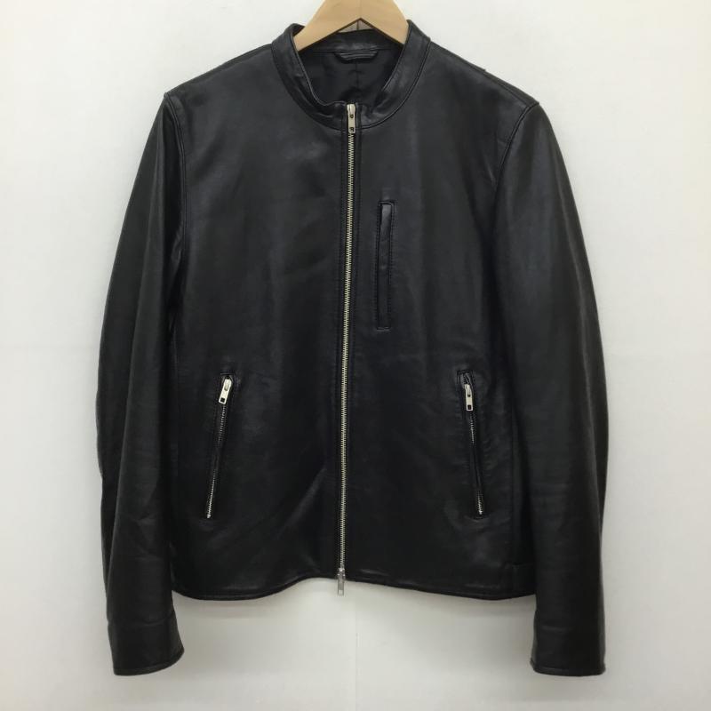 ジャーナルスタンダード JOURNAL STANDARD ジャケット、上着 レザージャケット M 無地 黒 / ブラック /  メンズ USED 古着 中古 10140257