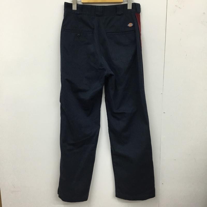 ディッキーズ Dickies パンツ ワークパンツ、ペインターパンツ MYDKP211 17ss sidelinesnapwidepant ワークパンツ カジュアルパンツ ミハラヤスヒロ M 無地 紺 / ネイビー /  メンズ USED 古着 中古 10120295