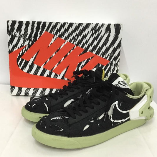 ナイキ NIKE スニーカー スニーカー DO9373-001 BLAZER LOW ACRNM 28.5cm 箱有 28.5cm ロゴ、文字 黒 / ブラック / X 薄緑 / ライトグリーン /  メンズ USED 古着 中古 10137373