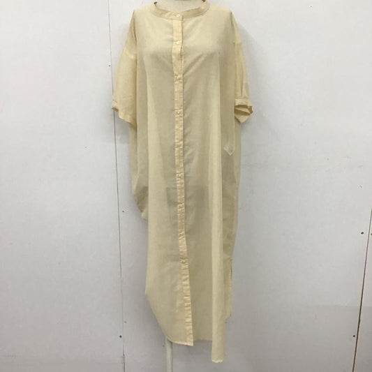 エヘカソポ ehka sopo ワンピース ロングスカート FREE 無地 アイボリー / アイボリー /  レディース USED 古着 中古 10107578