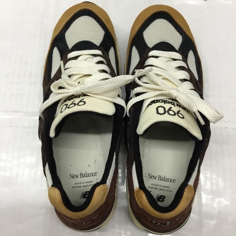 ニューバランス New Balance スニーカー スニーカー M990BB2 27.5cm 箱有 27.5cm ロゴ、文字 白 / ホワイト / X 黒 / ブラック / X 茶 / ブラウン / X ベージュ / ベージュ /  メンズ USED 古着 中古 10117608