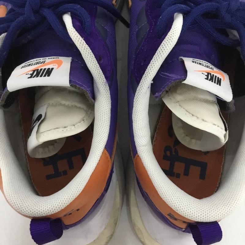 ナイキ NIKE スニーカー スニーカー DD1875 500 VAPORWAFFLE SACAI 27.5cm 箱有 27.5cm ロゴ、文字 紫 / パープル / X 白 / ホワイト / X 橙 / オレンジ /  メンズ USED 古着 中古 10130014