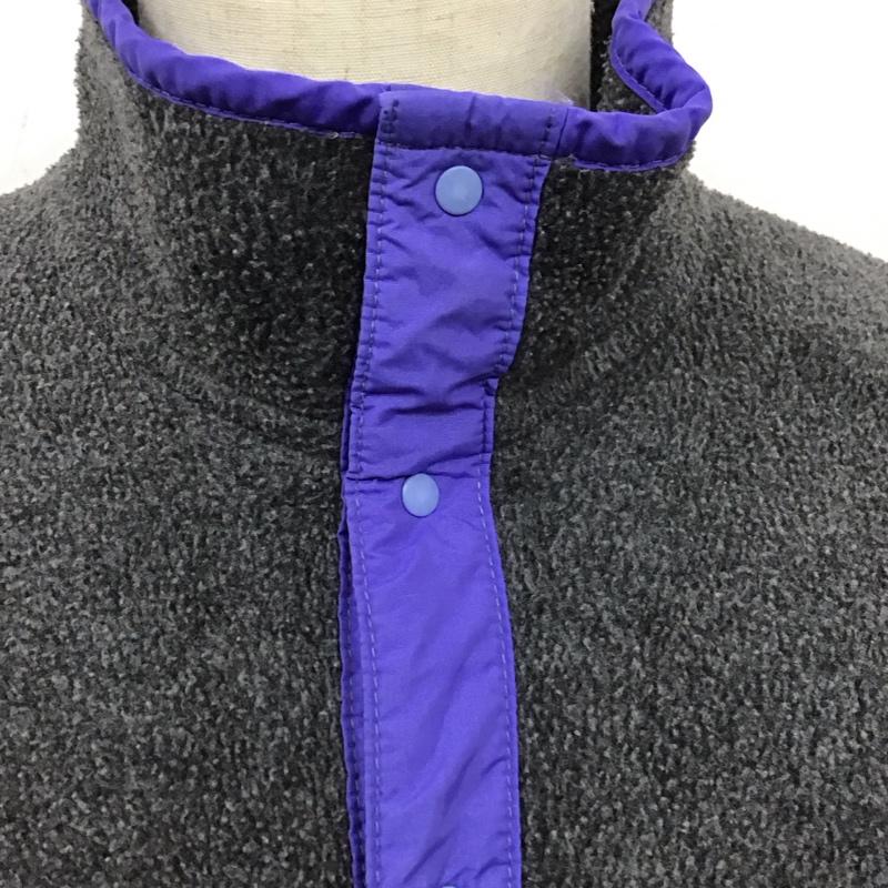 パタゴニア patagonia ジャケット、上着 ジャケット、ブレザー フリースジャケット プルオーバージャケット 古着 80S XL ロゴ、文字 灰 / グレー /  メンズ USED 古着 中古 10117567