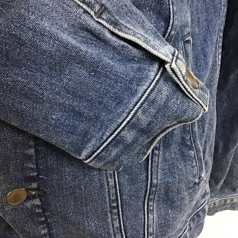リドム LIDnM ジャケット、上着 ジャケット、ブレザー デニムジャケット カラージャケット 長袖ジャケット ブルゾン M 無地 インディゴ / インディゴ /  メンズ USED 古着 中古 10117260