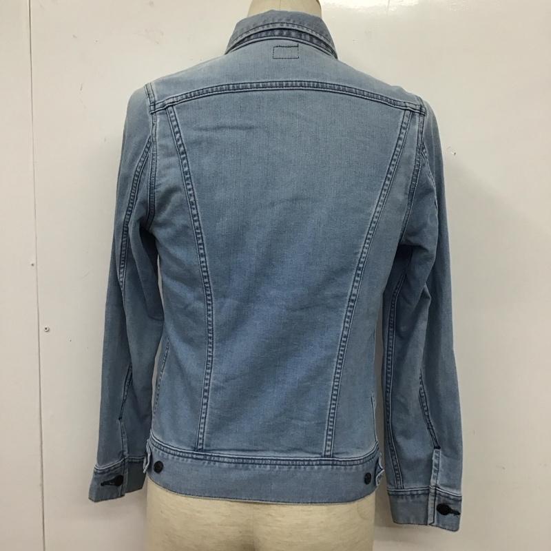 リー Lee ジャケット、上着 ジャケット、ブレザー デニムジャケット カラージャケット 長袖ジャケット ブルゾン Gジャン S 無地 インディゴ / インディゴ /  メンズ USED 古着 中古 10124842