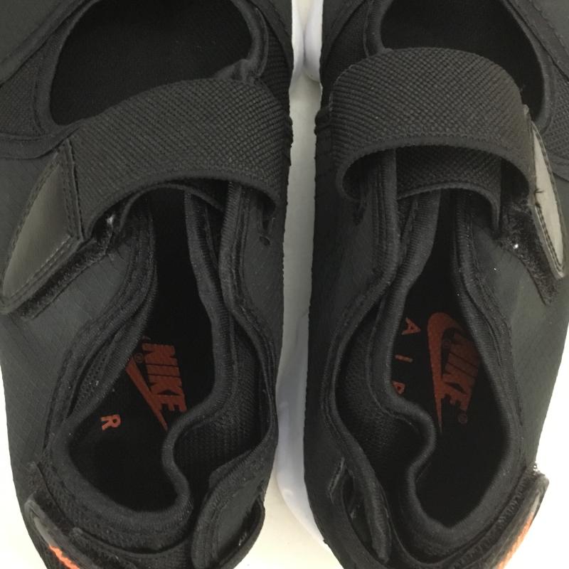 ナイキ NIKE スニーカー スニーカー DN1338-001 WMNS AIR RIFT BR 26cm 26.0cm ロゴ、文字 黒 / ブラック / X 白 / ホワイト / X 橙 / オレンジ /  メンズ USED 古着 中古 10144351