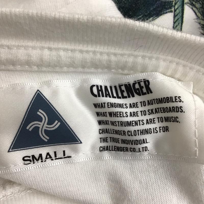 チャレンジャー CHALLENGER Tシャツ 半袖 半袖カットソー 無地Tシャツ クルーネックカットソー S 無地 白 / ホワイト /  メンズ USED 古着 中古 10124469