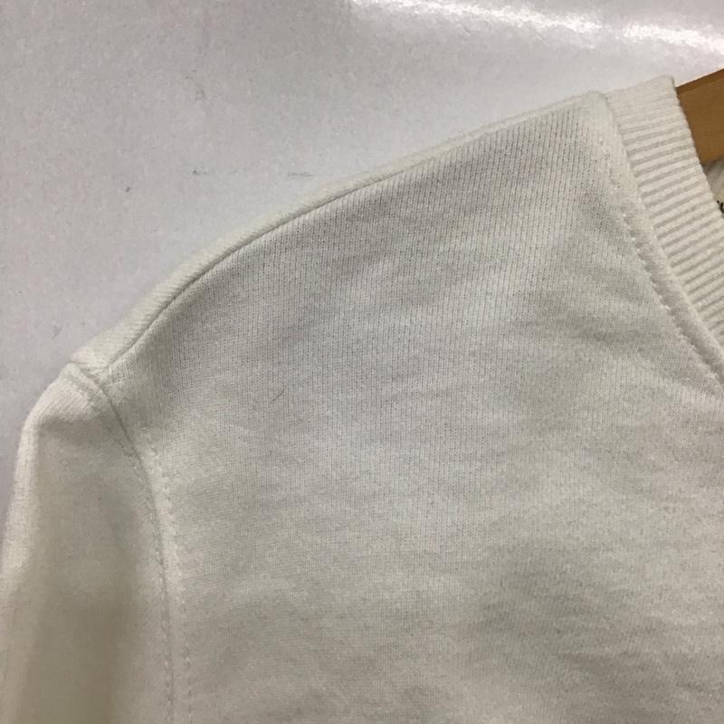 トミー ジーンズ TOMMY JEANS トレーナー 長袖 M ロゴ、文字 白 / ホワイト /  レディース USED 古着 中古 10133790
