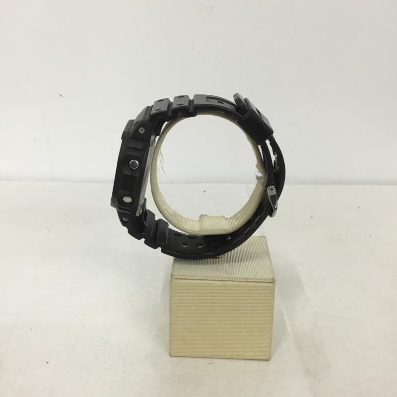 ジーショック G-SHOCK 腕時計 デジタル DW-5600E スクエア ロゴ、文字 黒 / ブラック /  メンズ USED 古着 中古 10143052