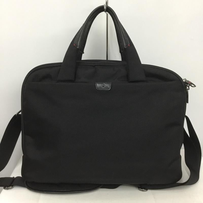 サムソナイト Samsonite ブリーフケース、書類かばん ブリーフケース、書類かばん ビジネスバッグ ロゴ、文字 黒 / ブラック /  メンズ USED 古着 中古 10140440