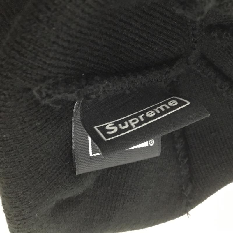 シュプリーム Supreme 帽子 ニット帽 New Era Box Logo Beanie ロゴ、文字 黒 / ブラック /  メンズ USED 古着 中古 10142805