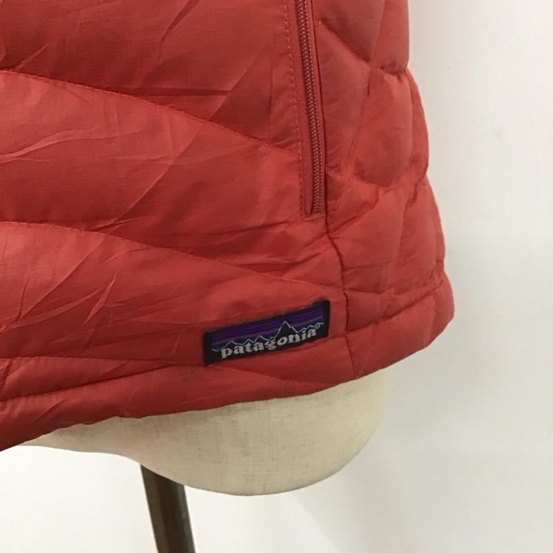 パタゴニア patagonia ベスト ベスト 84626F8 ダウンベスト ジップアップジャケット アウター S 無地 赤 / レッド /  レディース USED 古着 中古 10109945