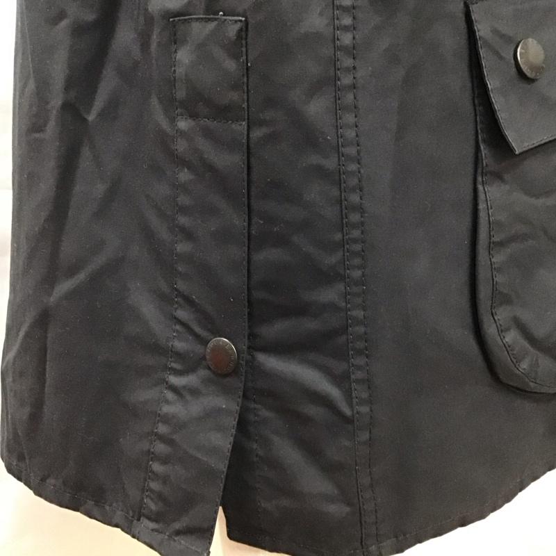 バーブァー Barbour ジャケット、上着 ジャンパー、ブルゾン ジップアップジャケット ジャンパー ジャケット カジュアルジャケット アウター 38 無地 黒 / ブラック /  メンズ USED 古着 中古 10114119