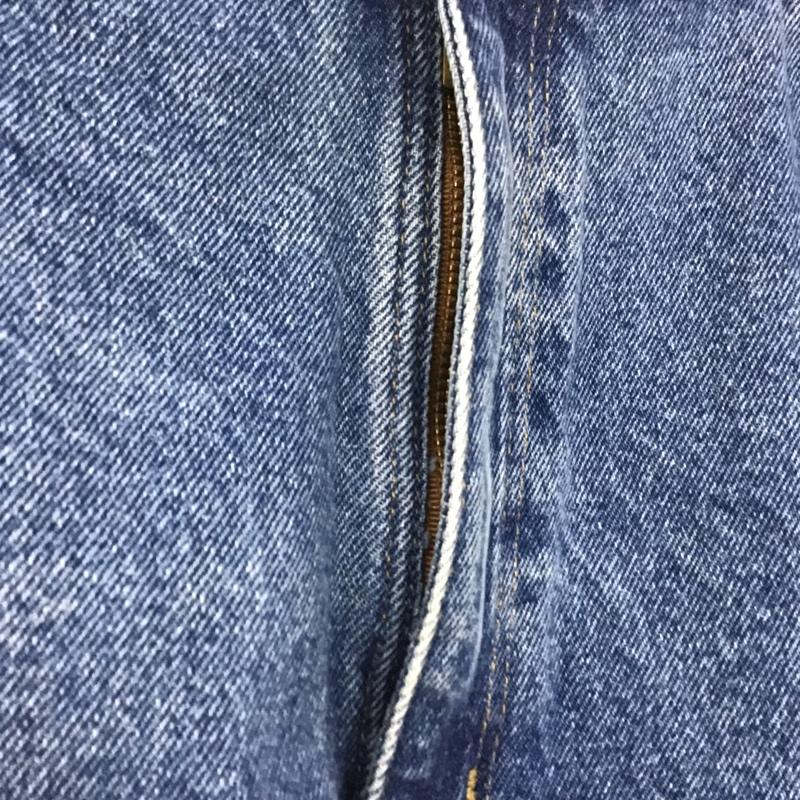 カーハート Carhartt パンツ デニム、ジーンズ デニムパンツ ストレートパンツ ワイドパンツ カジュアルパンツ 古着 42 無地 インディゴ / インディゴ /  メンズ USED 古着 中古 10106212