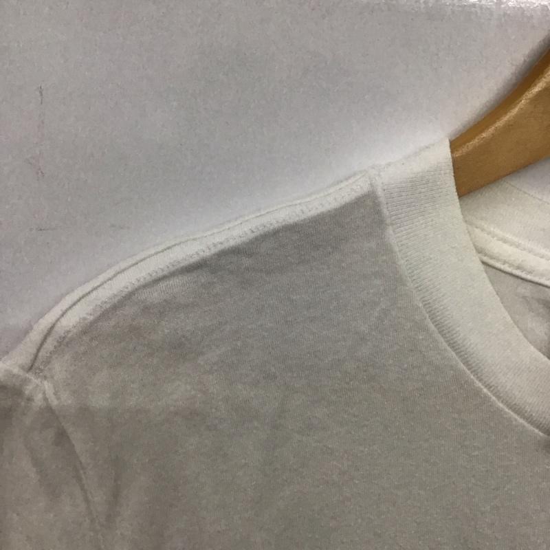 アディダス adidas Tシャツ 半袖 fm9966 半袖カットソー プリントTシャツ クルーネックカットソー 0 ロゴ、文字 白 / ホワイト /  メンズ USED 古着 中古 10150346