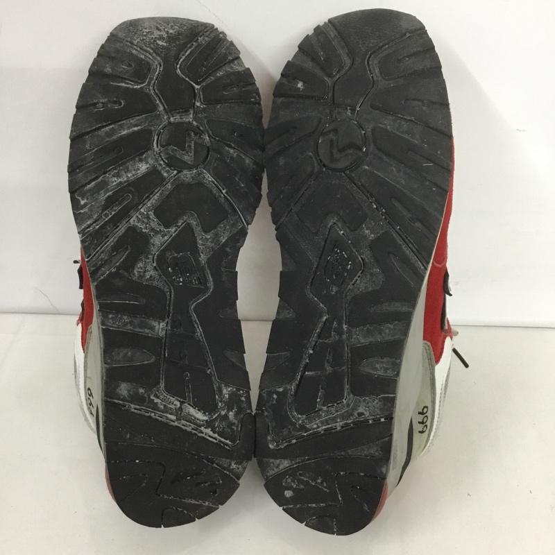 ニューバランス New Balance スニーカー スニーカー ML999SBG 27cm 27.0cm ロゴ、文字 赤 / レッド / X 灰 / グレー /  メンズ USED 古着 中古 10124397
