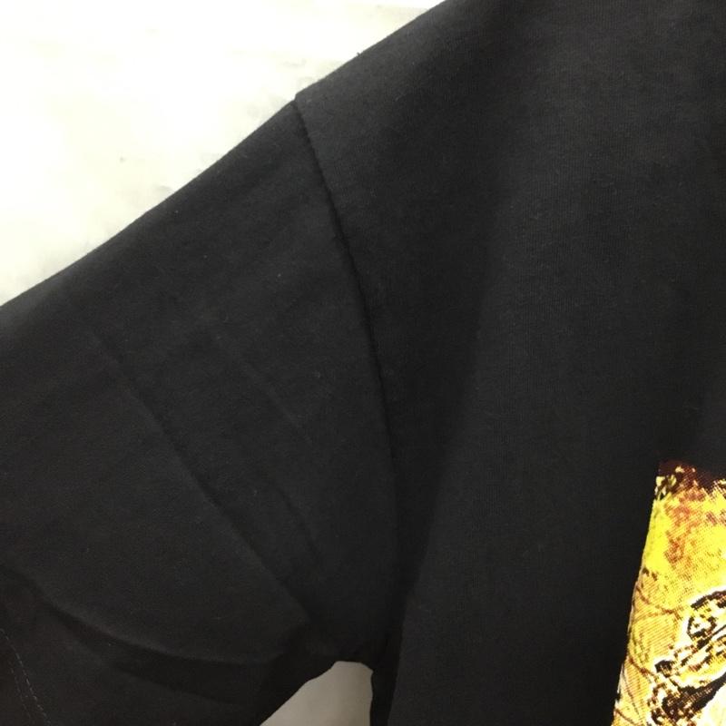 古着 USED Tシャツ 半袖 L プリント 黒 / ブラック /  メンズ USED 古着 中古 10108328