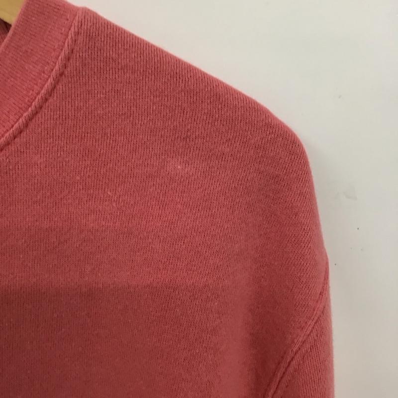 ステューシー STUSSY トレーナー 長袖 長袖 L ロゴ、文字 桃 / ピンク /  メンズ USED 古着 中古 10149974