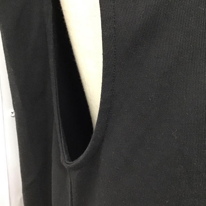 ショコラ フィネ ローブ chocol raffine robe ワンピース ロングスカート ノースリーブロングワンピース フレアスカートワンピース 無地 黒 / ブラック /  レディース USED 古着 中古 10116327