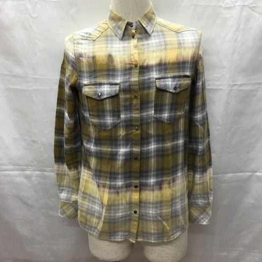 ディーゼル DIESEL シャツ、ブラウス 長袖 長袖シャツ カラーシャツ ポケットシャツ 長袖カットソー チェックシャツ XS チェック マルチカラー / マルチカラー /  レディース USED 古着 中古 10108941