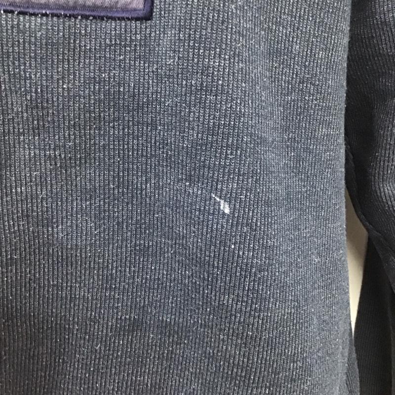 古着 USED トレーナー 長袖 L 無地 紺 / ネイビー /  メンズ USED 古着 中古 10121757