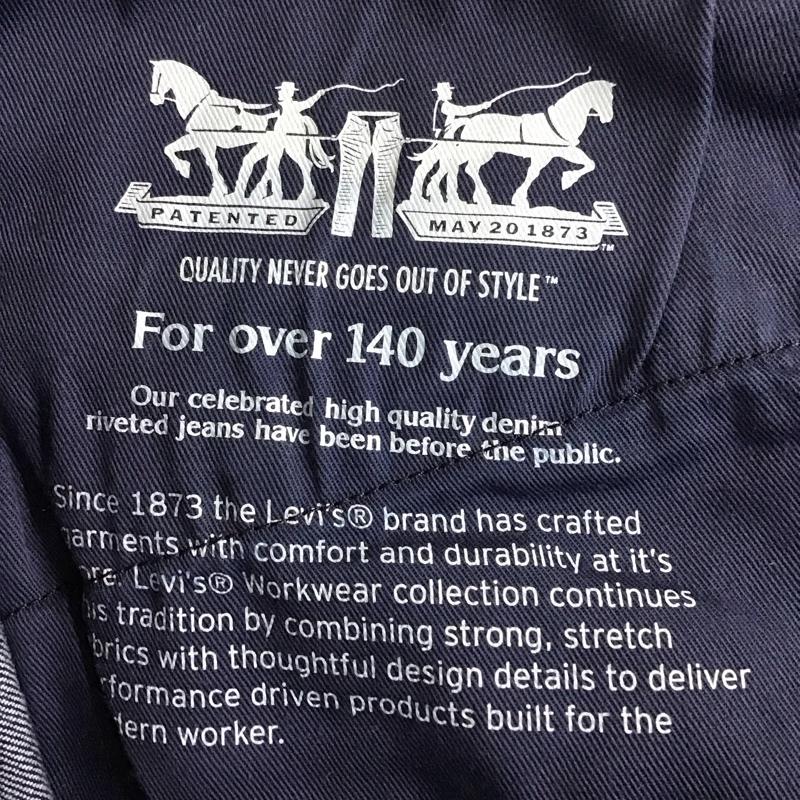 リーバイストラウスアンドコー Levi Strauss & co. パンツ デニム、ジーンズ デニムパンツ ストレートパンツ ワイドパンツ カジュアルパンツ ストレッチ 33インチ 無地 インディゴ / インディゴ /  メンズ USED 古着 中古 10119988