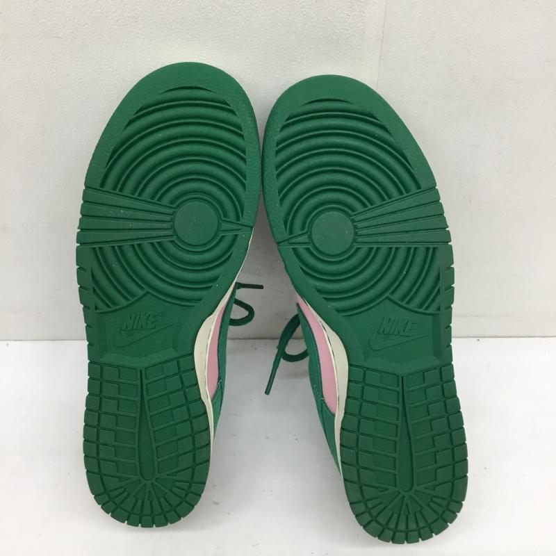ナイキ NIKE スニーカー スニーカー NIKE DUNK LOW RETORO SE MED Soft Pink FZ0549-600 28.5cm ロゴ、文字 緑 / グリーン / X 桃 / ピンク /  メンズ USED 古着 中古 10129905