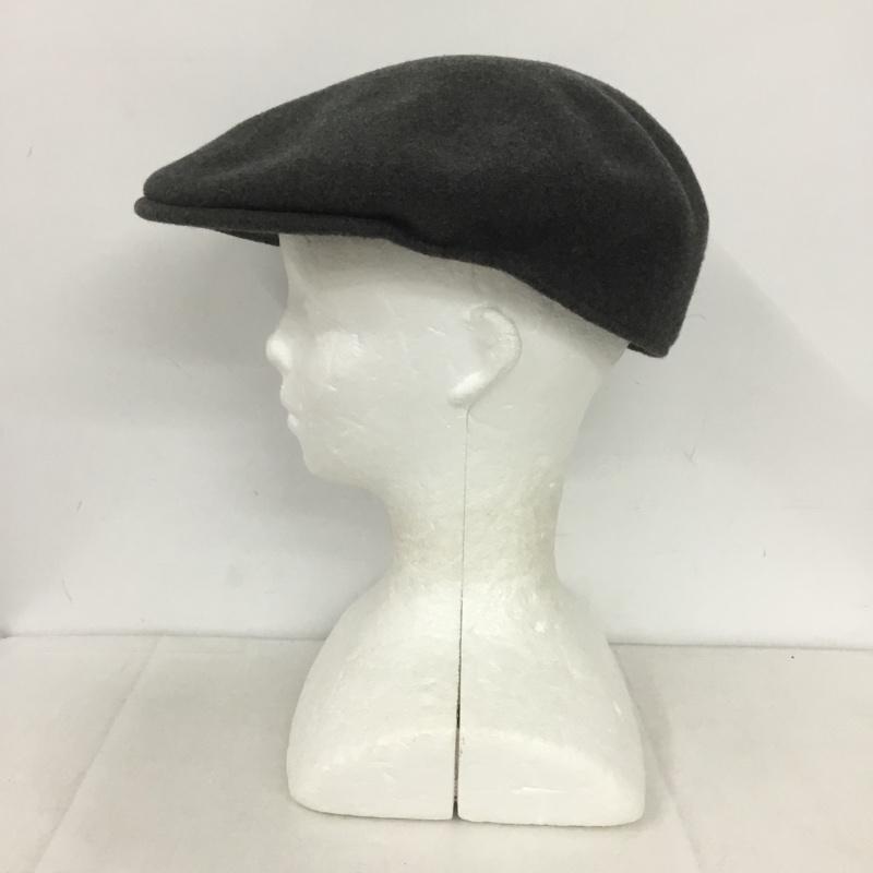 カンゴール KANGOL 帽子 ハンチング CAO1474 0258BC01 フェルト ロゴ、文字 灰 / グレー /  メンズ USED 古着 中古 10143652