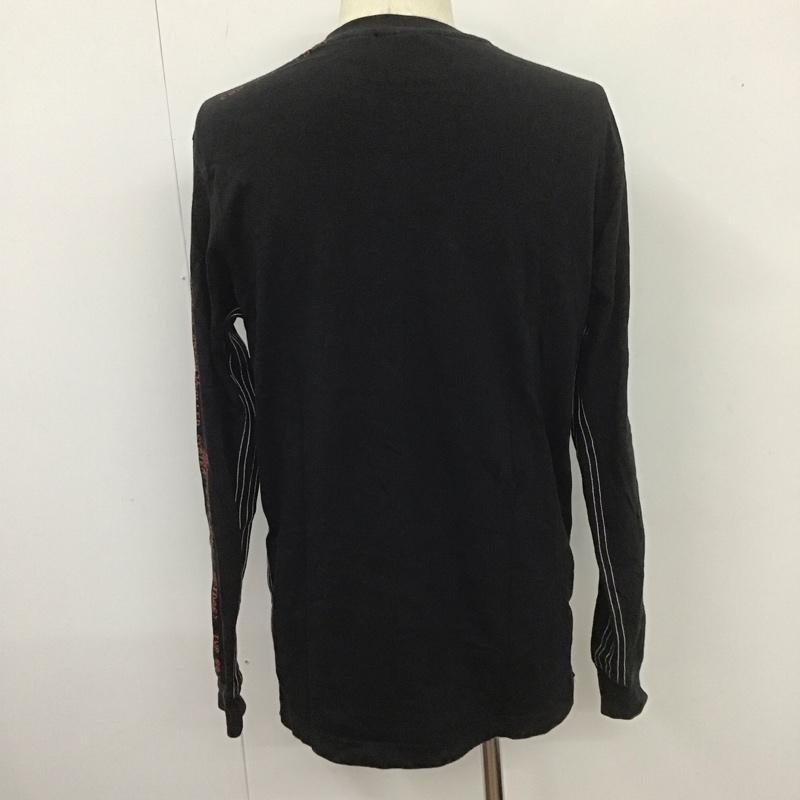 アディダス adidas Tシャツ 長袖 DM9690 Alexander Wang ロンT ロゴ、文字 黒 / ブラック /  メンズ USED 古着 中古 10107958