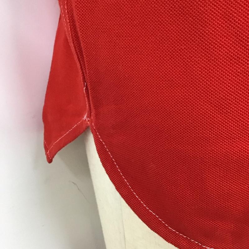 ラコステ LACOSTE ポロシャツ 半袖 JUNYA WATANABE 7 無地 赤 / レッド /  メンズ USED 古着 中古 10112009