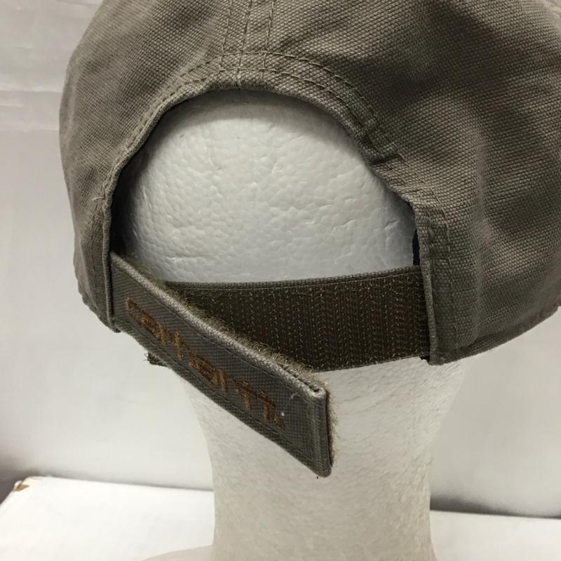 カーハート Carhartt 帽子 キャップ 100289 260 ODESSA CAP ロゴ、文字 灰 / グレー /  メンズ USED 古着 中古 10116462